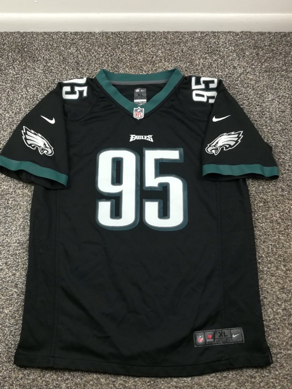 Mychal Kendricks Philadelphia Eagles Jersey Nike On Field Mens Small (Youth XL)